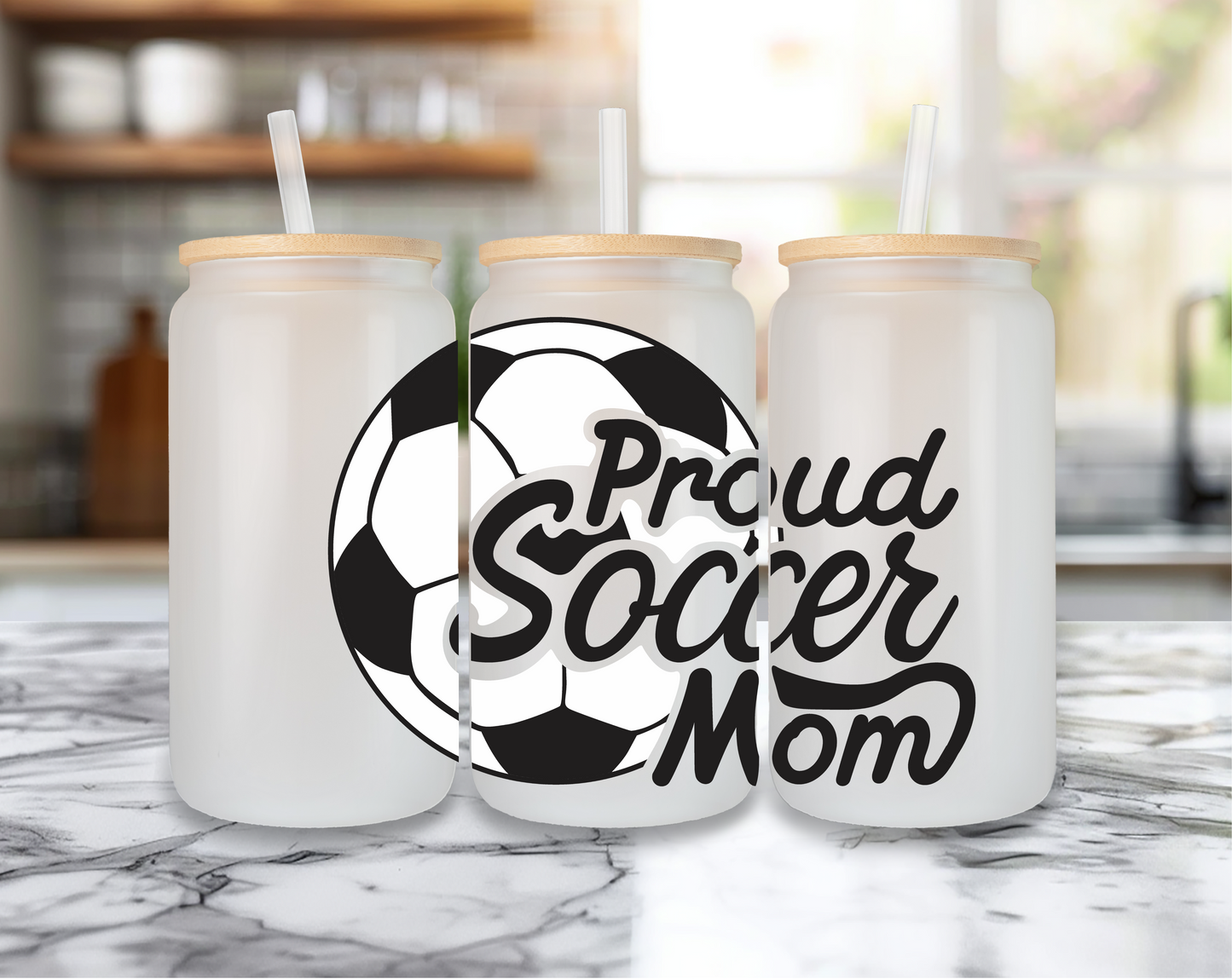 Proud Soccer Mom Frosted