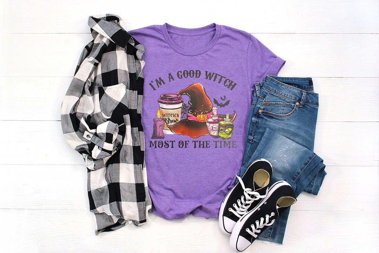 I'm A Good Witch T-shirt - Black Roze CreationsI'm A Good Witch T-shirt