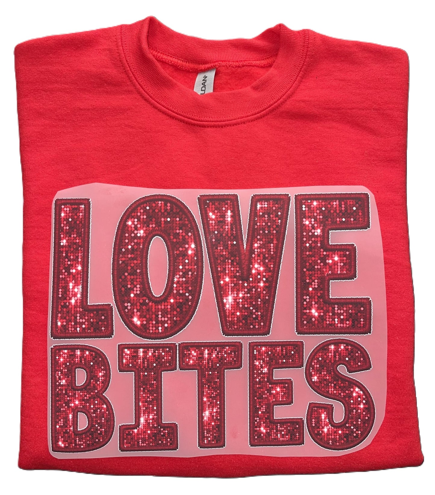 Valentine's Day Sweatshirt "Love Bites"
