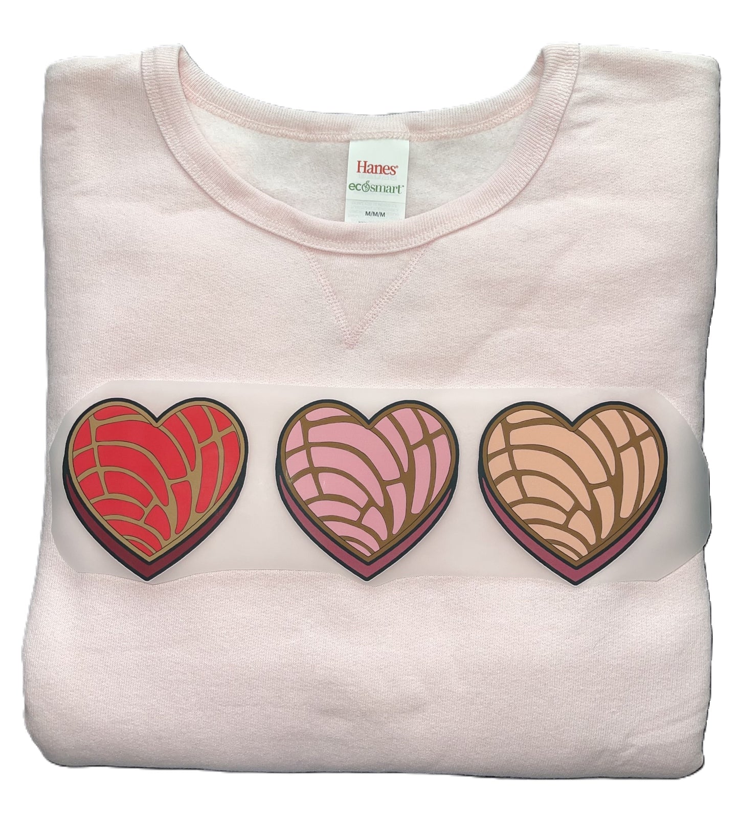 Concha Hearts Sweatshirts