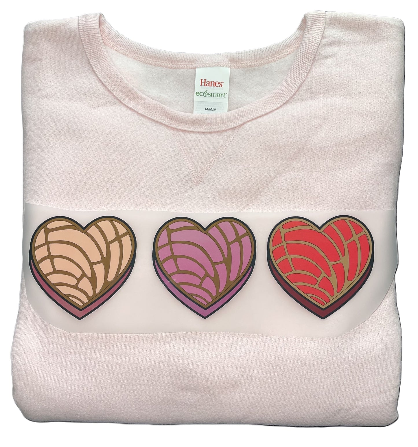 Concha Hearts Sweatshirts