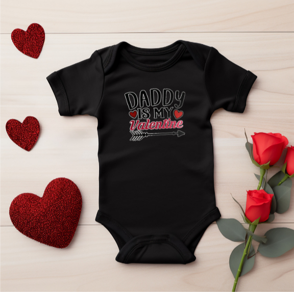 Daddy Is My Valentine Onesie/T-shirt