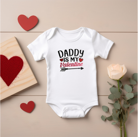 Daddy Is My Valentine Onesie/T-shirt