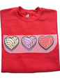 Concha Hearts Sweatshirts