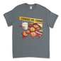 Cookies and Crime Short Sleeve T-shirt - Black Roze CreationsCookies and Crime Short Sleeve T-shirt
