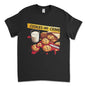 Cookies and Crime Short Sleeve T-shirt - Black Roze CreationsCookies and Crime Short Sleeve T-shirt