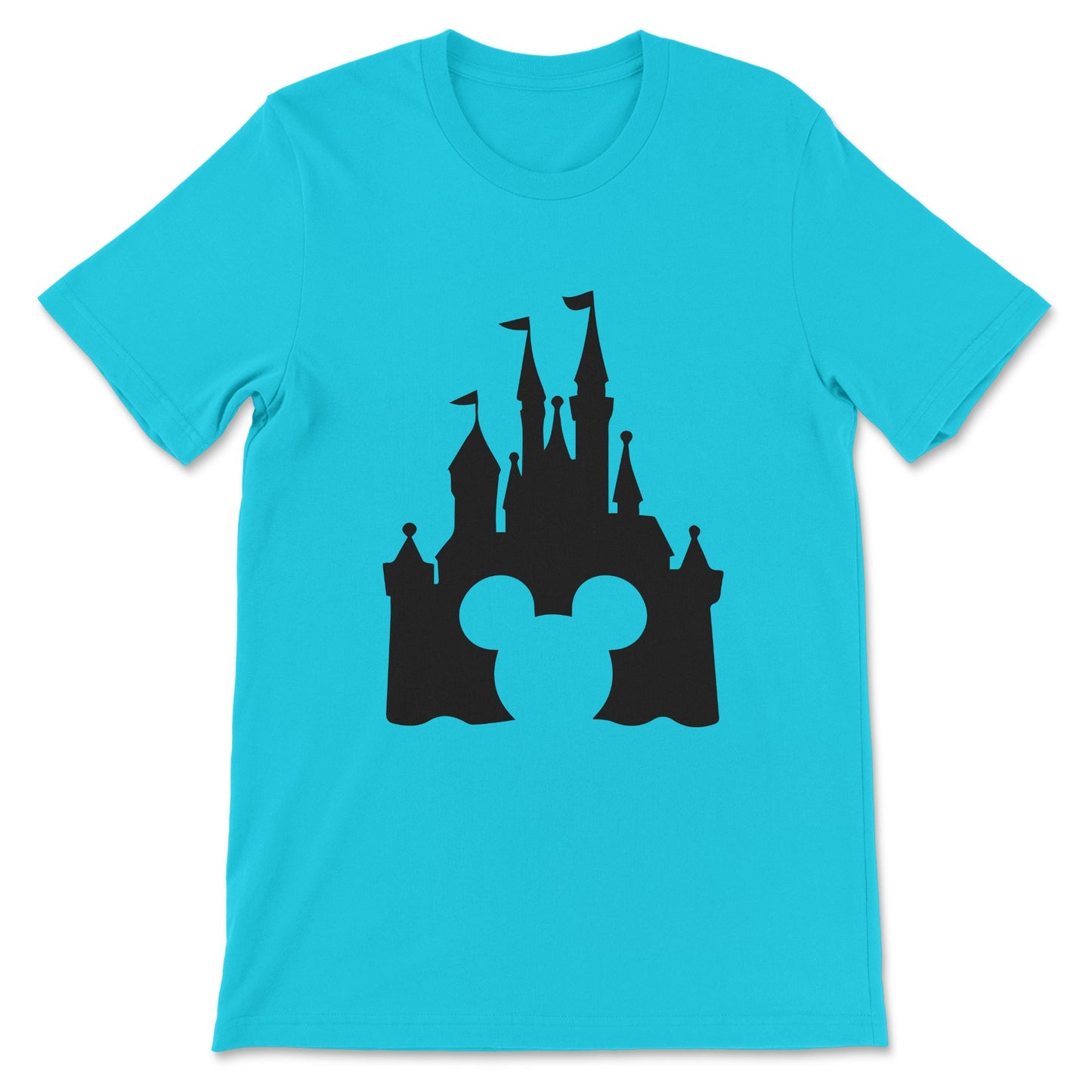 Disney Castle T-shirt - Black Roze CreationsDisney Castle T-shirt