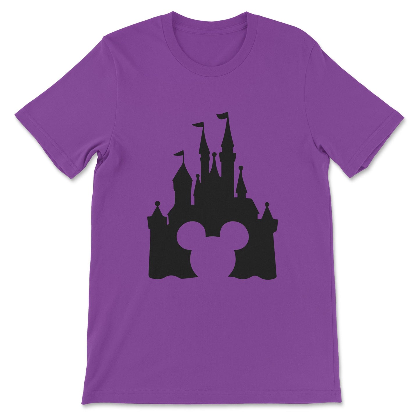 Disney Castle T-shirt - Black Roze CreationsDisney Castle T-shirt