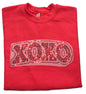 Glitter XOXO Pull-On Sweatshirt