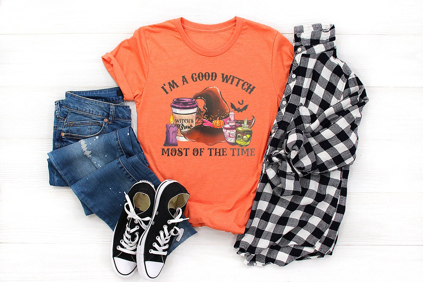 I'm A Good Witch T-shirt - Black Roze CreationsI'm A Good Witch T-shirt