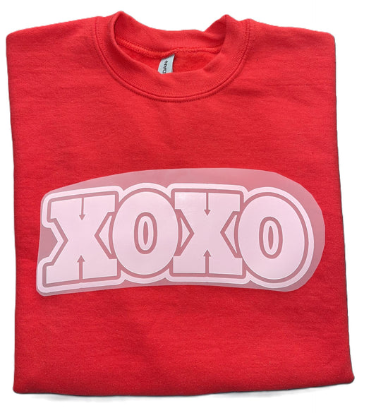 Valentine's Day Sweatshirt XOXO