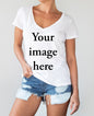 Short Sleeve Custom T-shirt - Black Roze CreationsShort Sleeve Custom T-shirt